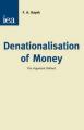 Book cover: Denationalisation of Money