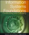 Small book cover: Information Systems Foundations: Constructing and Criticising