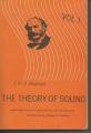 Book cover: The Theory of Sound, Volume One