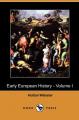 Book cover: Early European History