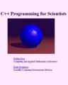 Small book cover: C++ Programming for Scientists