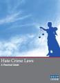 Book cover: Hate Crime Laws: A Practical Guide