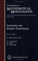 Book cover: Lectures on Entire Functions
