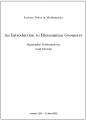 Book cover: An Introduction to Riemannian Geometry