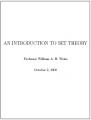 Small book cover: An Introduction to Set Theory
