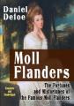 Book cover: The Fortunes and Misfortunes of the Famous Moll Flanders