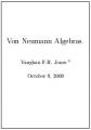 Small book cover: Von Neumann Algebras
