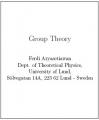 Small book cover: Group Theory