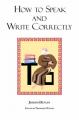 Book cover: How to Speak and Write Correctly
