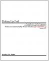 Book cover: Picking Up Perl
