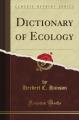 Book cover: Dictionary of Ecology