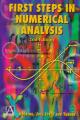 Book cover: First Steps in Numerical Analysis