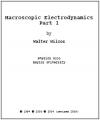 Small book cover: Macroscopic Electrodynamics