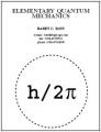 Book cover: Elementary Nonrelativistic Quantum Mechanics