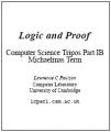 Book cover: Logic and Proof