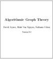 Book cover: Algorithmic Graph Theory