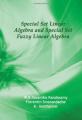 Book cover: Special Set Linear Algebra and Special Set Fuzzy Linear Algebra