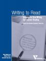 Book cover: Writing to Read: Evidence for How Writing Can Improve Reading