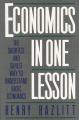 Book cover: Economics in One Lesson
