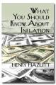 Book cover: What You Should Know About Inflation
