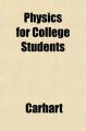 Book cover: Physics for College Students