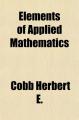 Book cover: Elements of Applied Mathematics