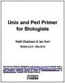 Book cover: Unix and Perl Primer for Biologists