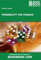 Book cover: Probability for Finance
