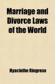 Book cover: Marriage and Divorce Laws of the World