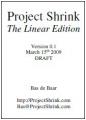 Small book cover: Project Shrink Linear Edition