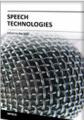 Small book cover: Speech Technologies