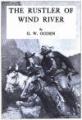Small book cover: The Rustler of Wind River