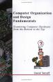 Book cover: Computer Organization and Design Fundamentals