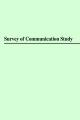 Book cover: Survey of Communication Study