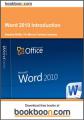 Book cover: Word 2010 Introduction