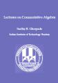 Small book cover: Lectures on Commutative Algebra