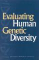 Book cover: Evaluating Human Genetic Diversity