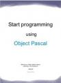 Book cover: Start programming using Object Pascal