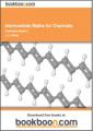 Small book cover: Intermediate Maths for Chemists