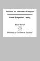 Small book cover: Linear Response Theory