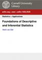 Book cover: Foundations of Descriptive and Inferential Statistics