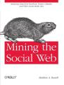 Book cover: Mining the Social Web
