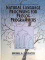Book cover: Natural Language Processing for Prolog Programmers