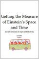 Small book cover: Getting the Measure of Einstein's Space and Time