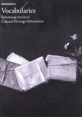 Large book cover: Introduction to Vocabularies: Enhancing Access to Cultural Heritage Information