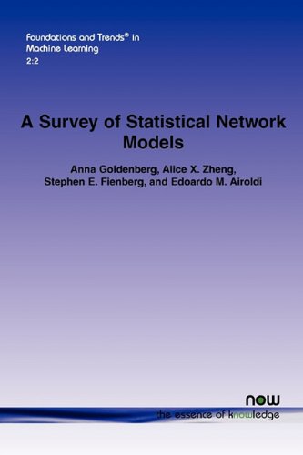 Large book cover: A Survey of Statistical Network Models