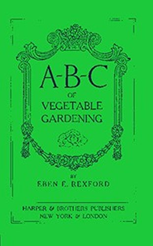 Large book cover: ABC of Vegetable Gardening