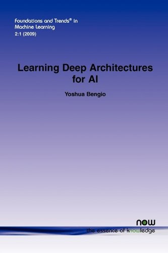 Large book cover: Learning Deep Architectures for AI