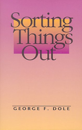 Large book cover: Sorting Things Out