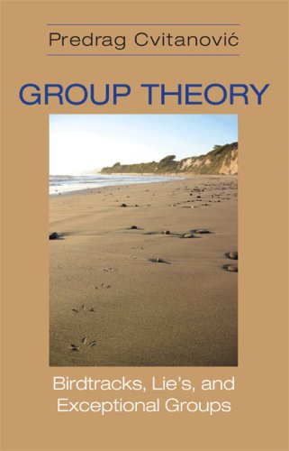 Large book cover: Group Theory: Birdtracks, Lie's, and Exceptional Groups